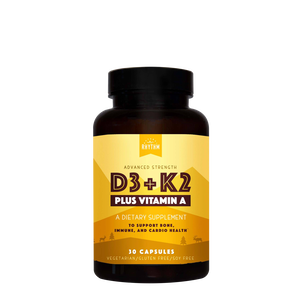 D3 + K2 + Vitamin A - 30 Capsues &#40;30 Servings&#41;  | GNC